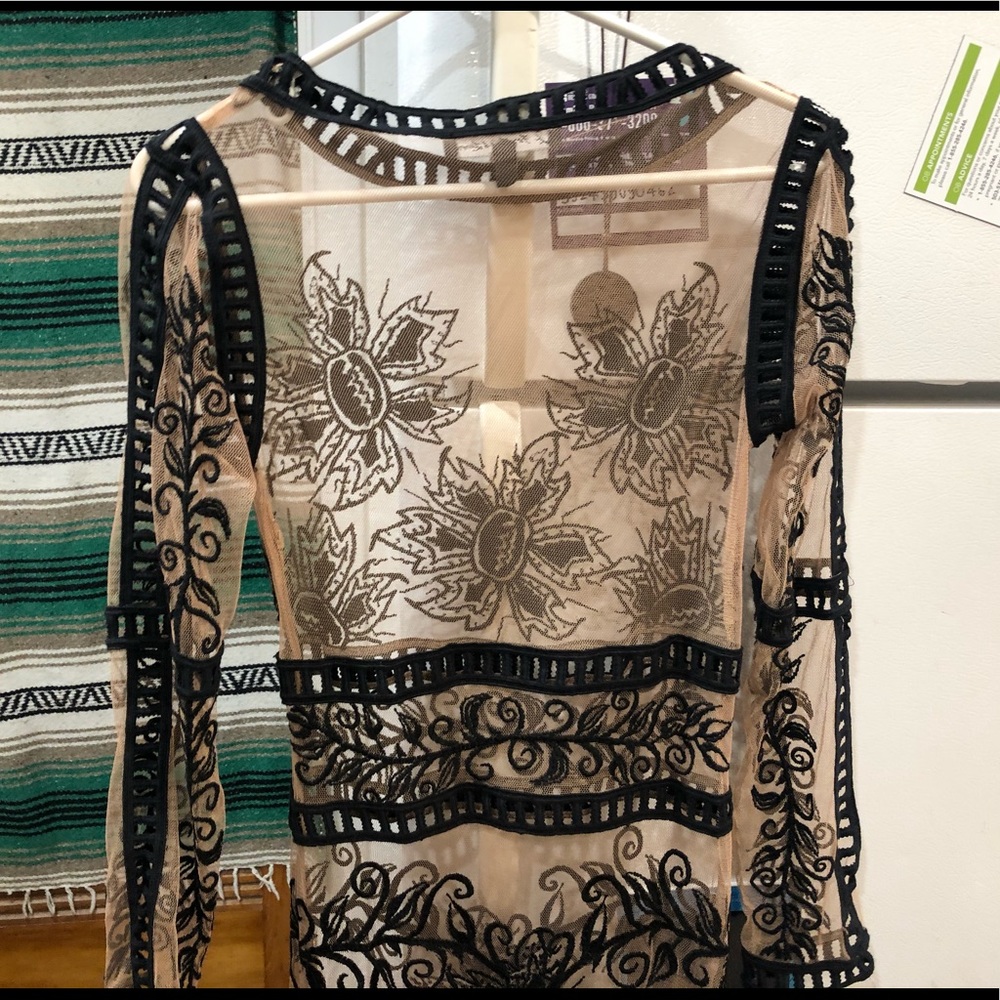 For Love and Lemons Desert Nights Lace Mini Dress S EUC - Picture 9 of 11